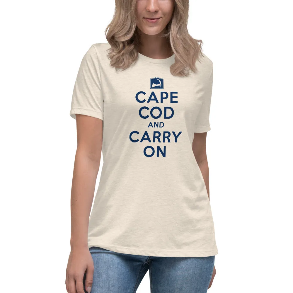 Cape Cod And Carry On Women's Relaxed T-Shirt