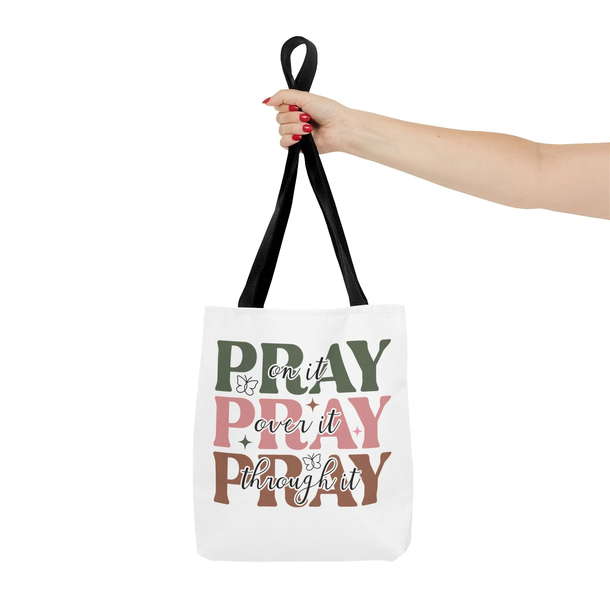 Carry It in Prayer – “Pray Over It” Faith Tote Bag