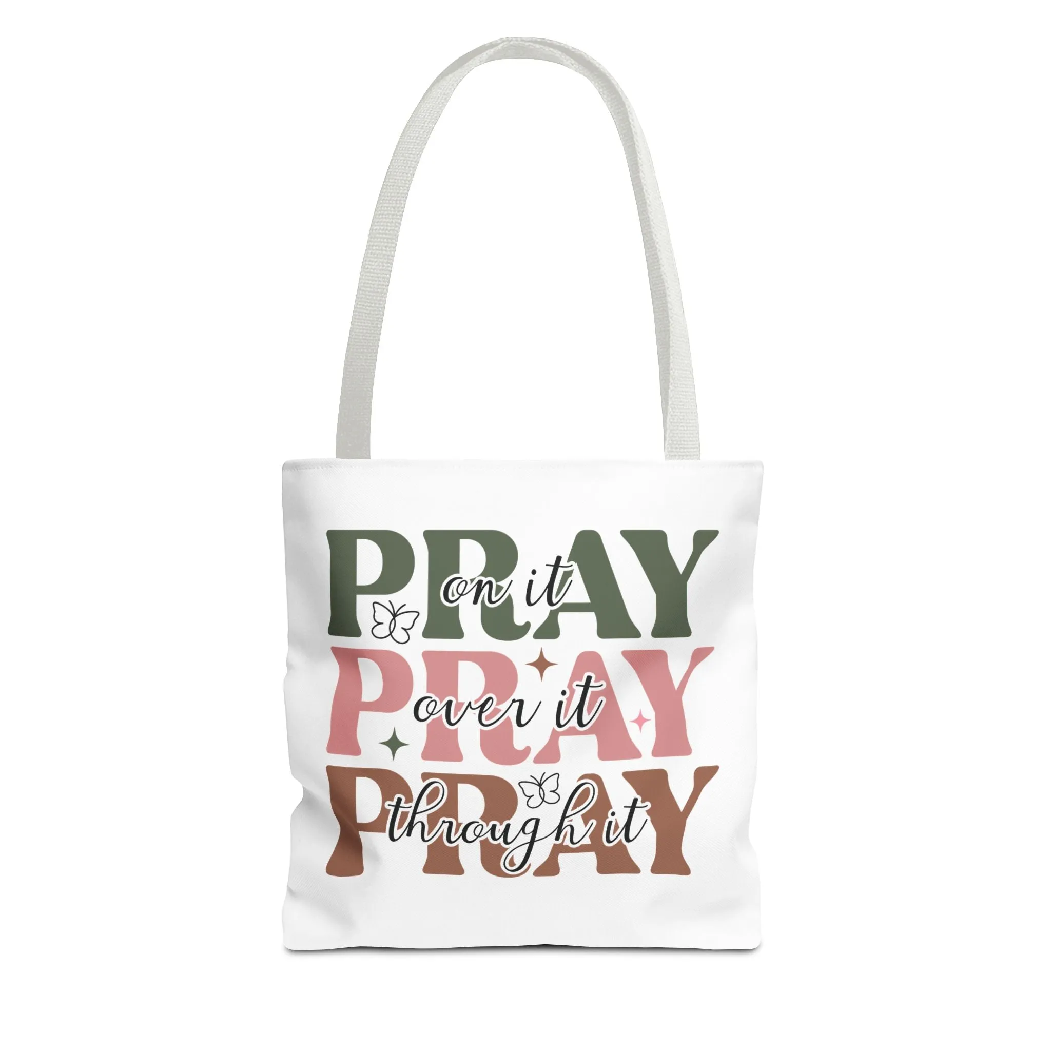 Carry It in Prayer – “Pray Over It” Faith Tote Bag