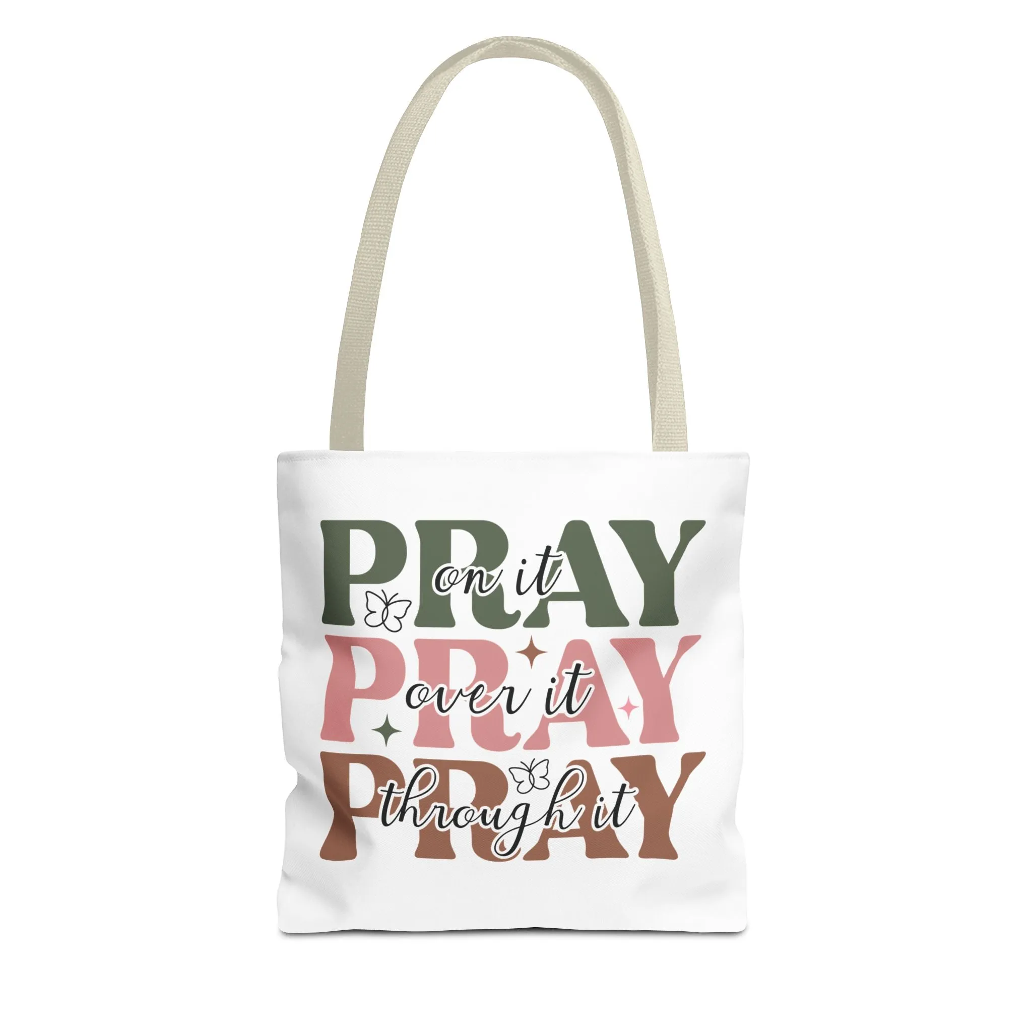 Carry It in Prayer – “Pray Over It” Faith Tote Bag