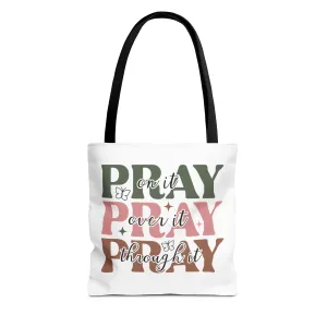 Carry It in Prayer – “Pray Over It” Faith Tote Bag