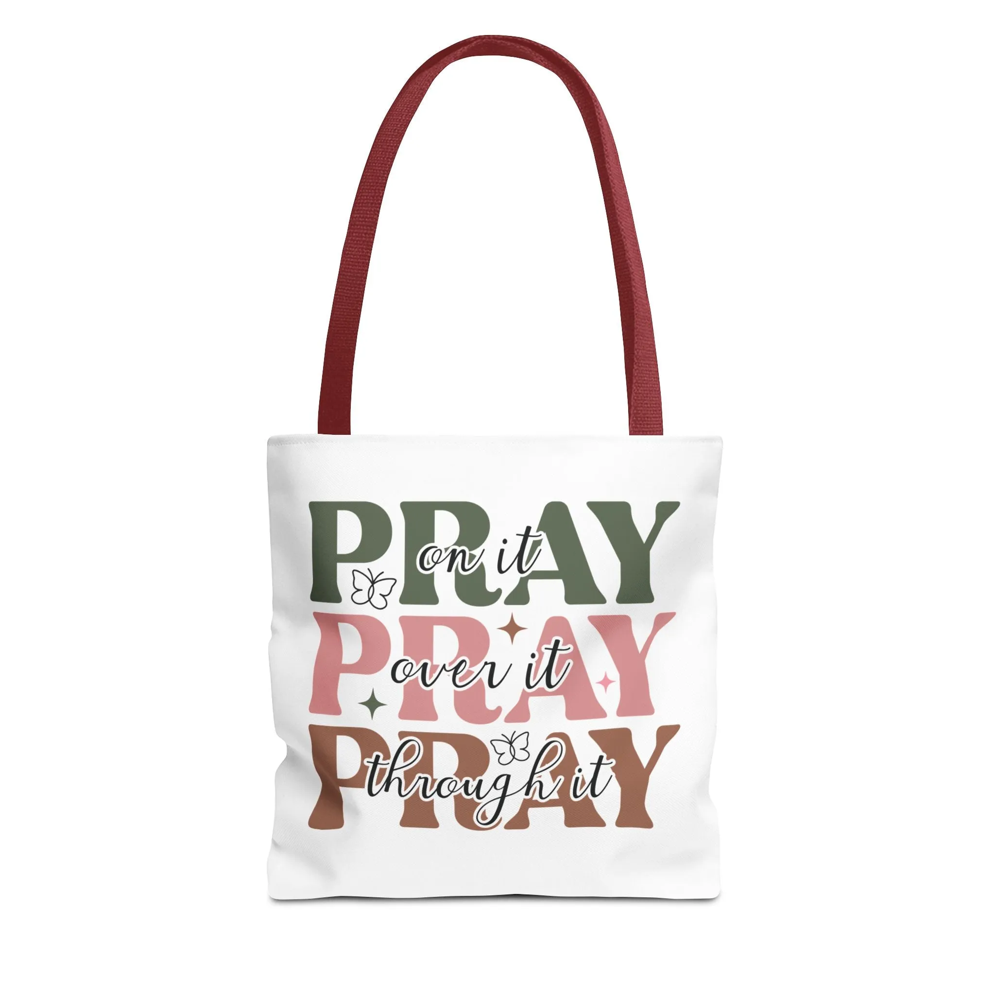 Carry It in Prayer – “Pray Over It” Faith Tote Bag