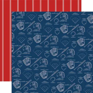 Carta Bella - Home Run - 12x12 Single Sheet / All Star