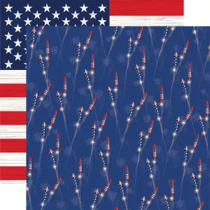 Carta Bella - The Fourth of July - 12x12 Single Sheet / Annual Celebration