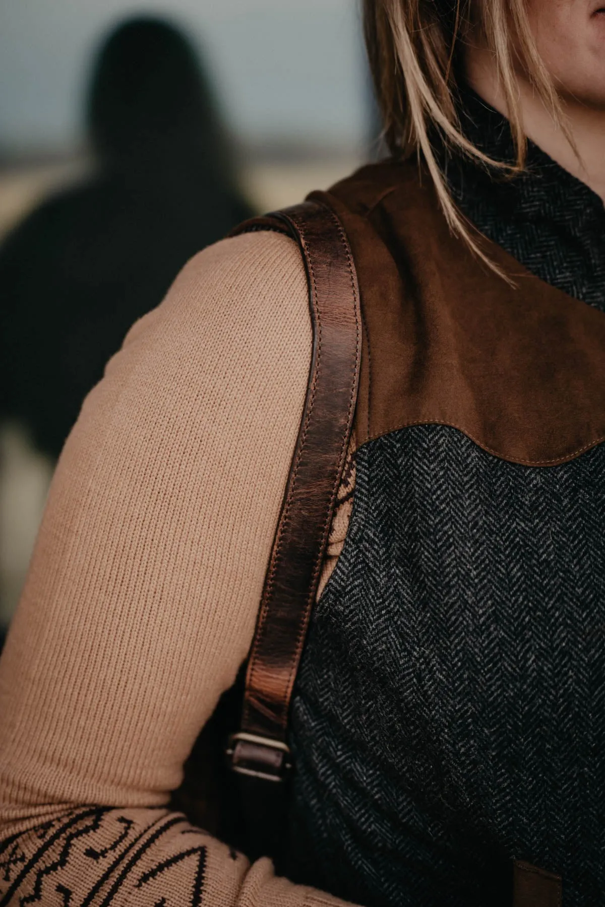 'Catalina' Leather Croc Mini Backpack by STS Ranchwear