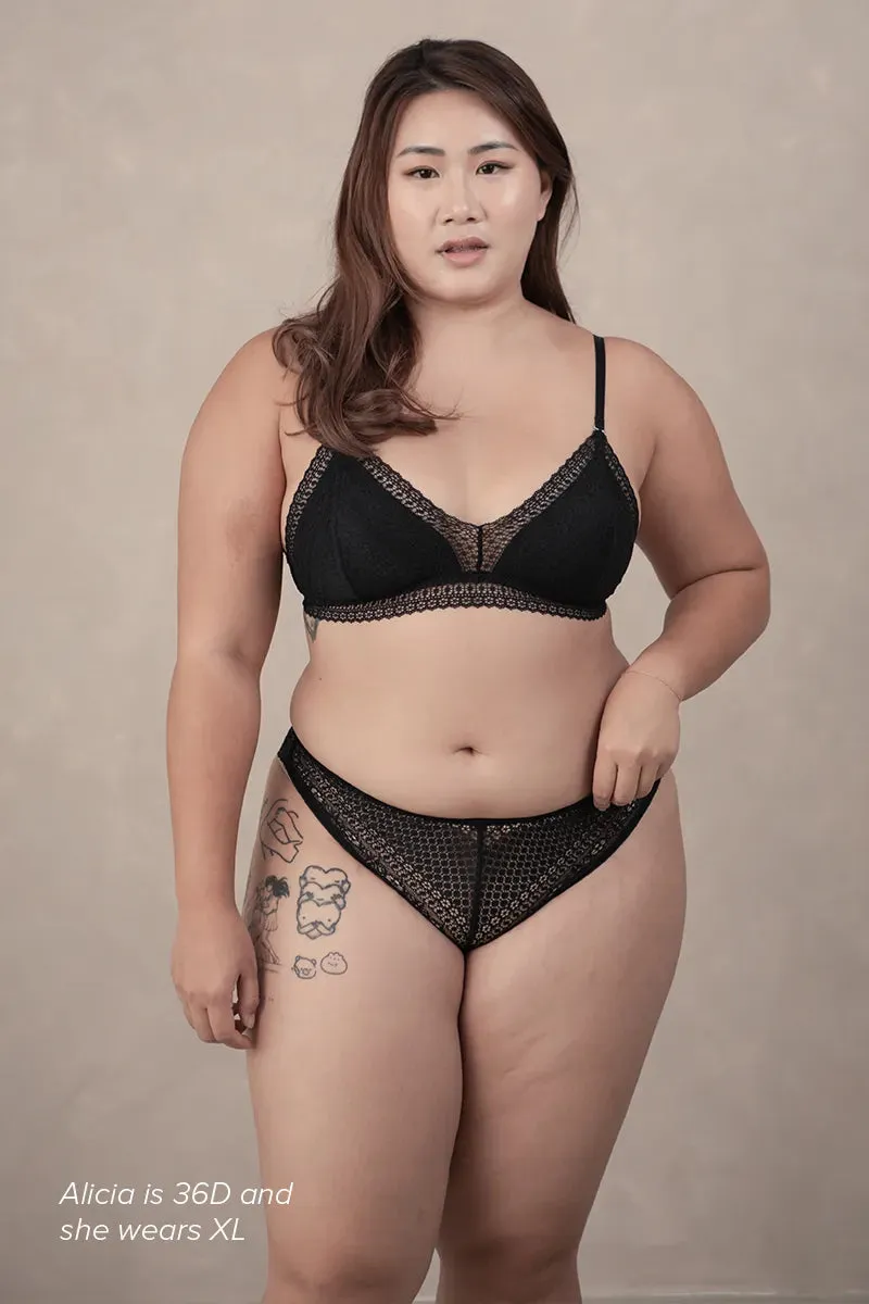 Celiné NOIR Padded Bralette