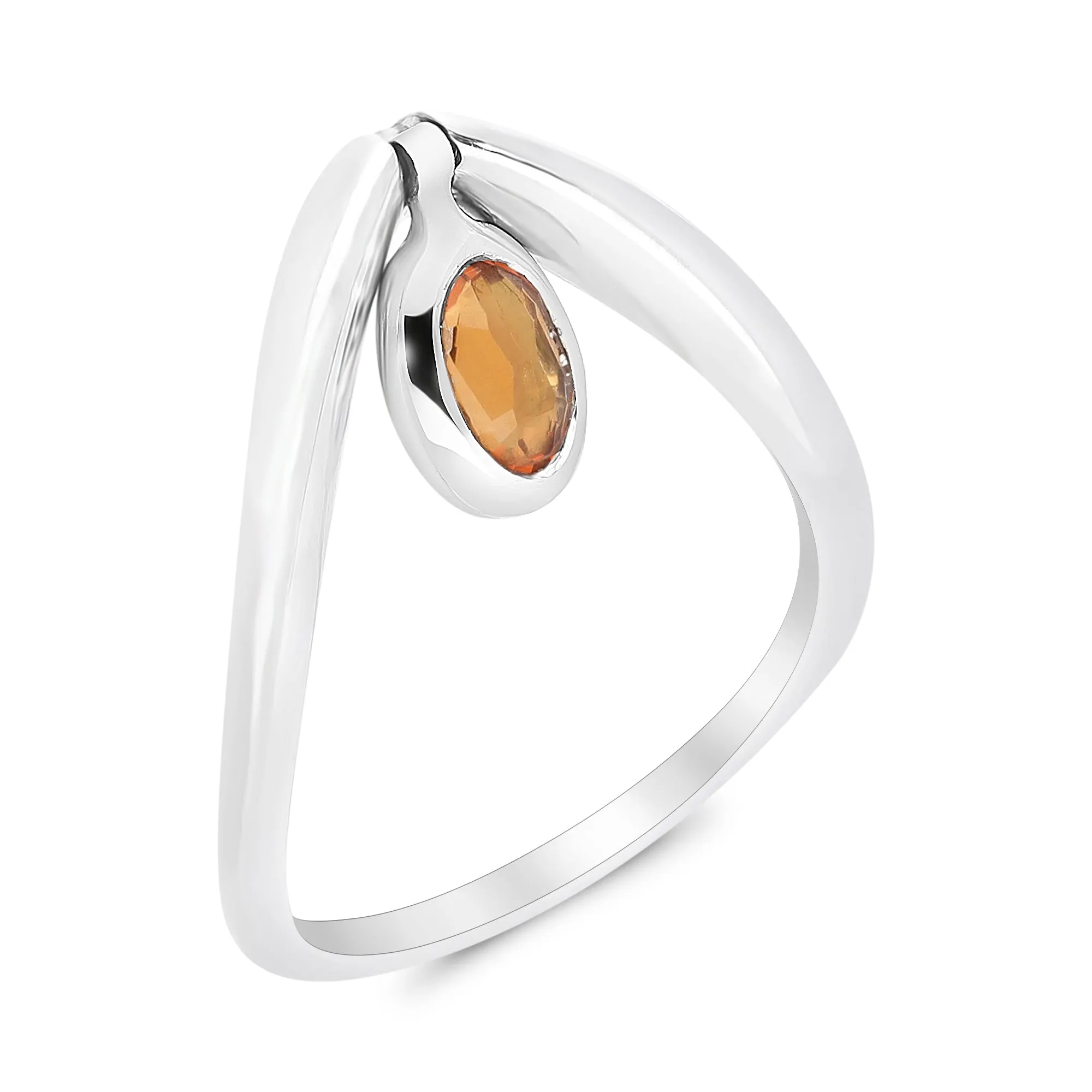 Chevron Shaped Ring