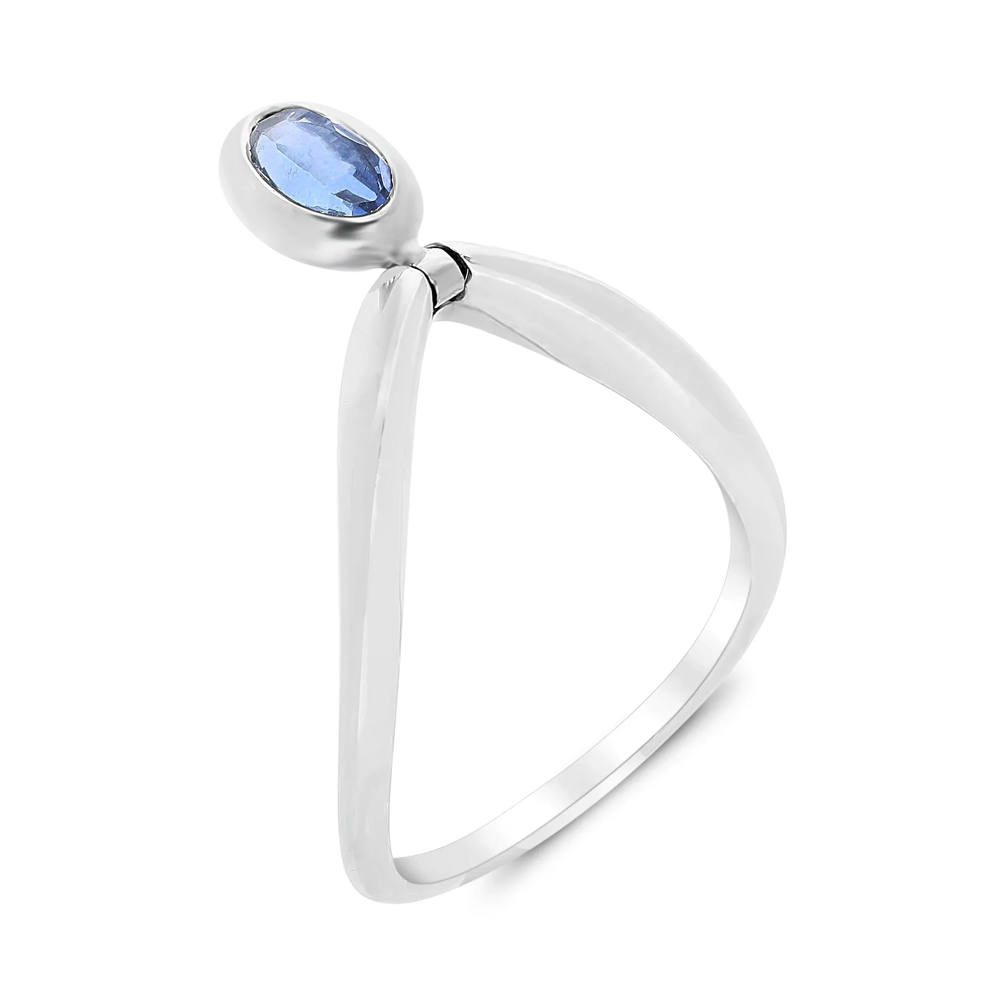 Chevron Shaped Ring