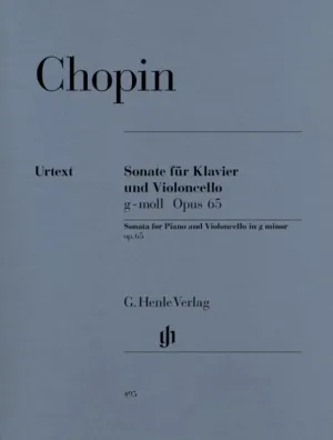 Chopin: Sonata for Cello & Piano G Minor Op 65