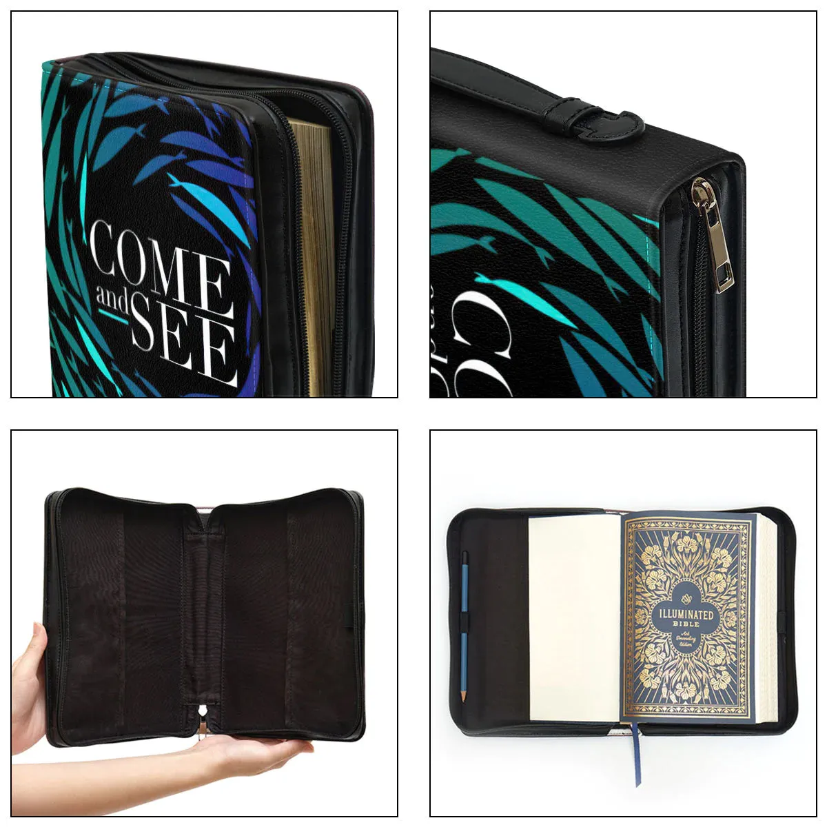 Christianart Bible Cover - Now I Am Completely Different - Personalized Bible Cover - Bible Cover For Women - CABBBCV28070324.