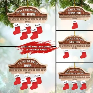 Christmas Gifts For Your Family And Loved Ones Custom Shaped Ornament 1001