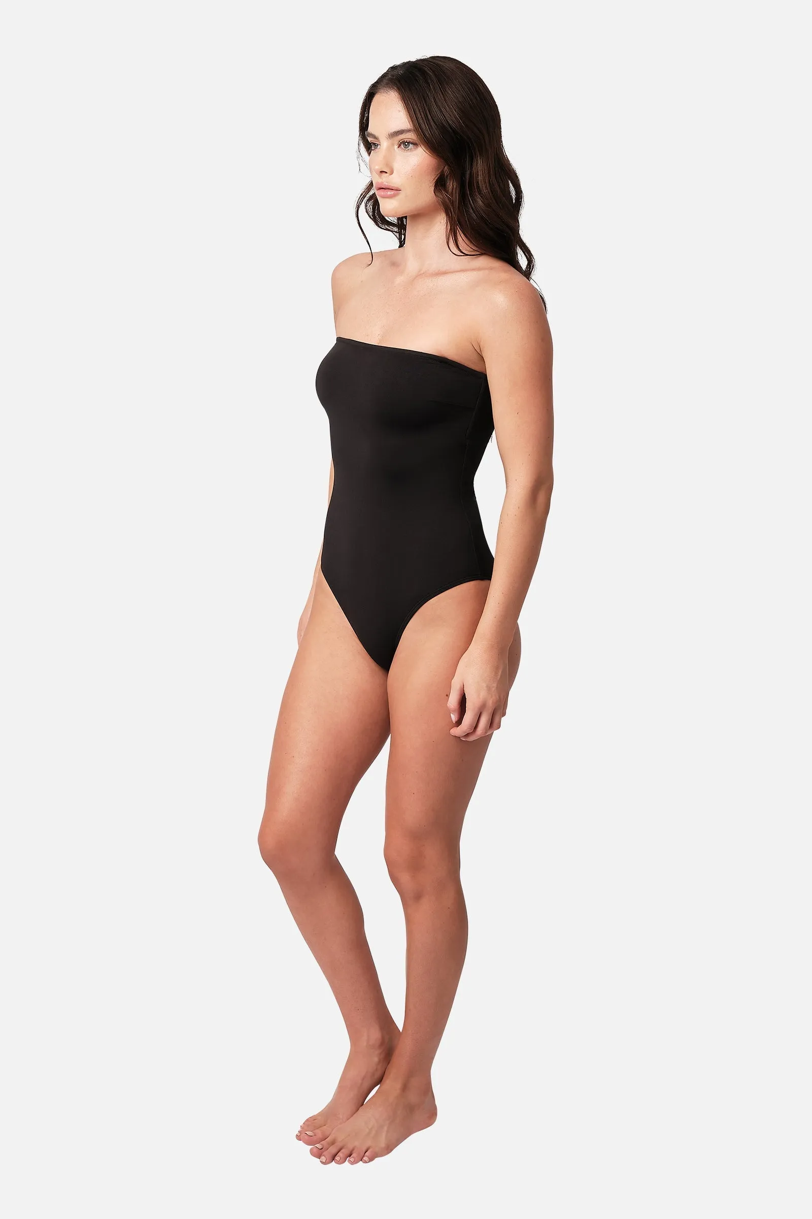 Classic Strapless One Piece BLACK