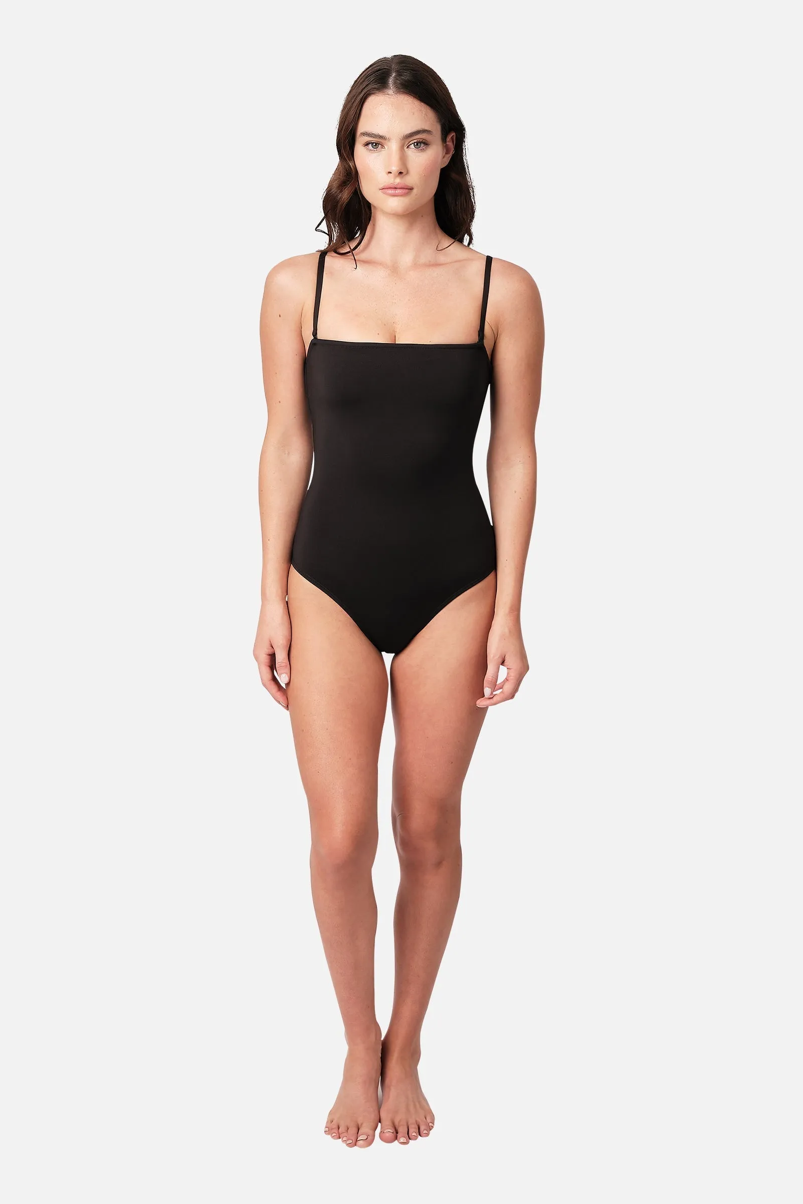 Classic Strapless One Piece BLACK