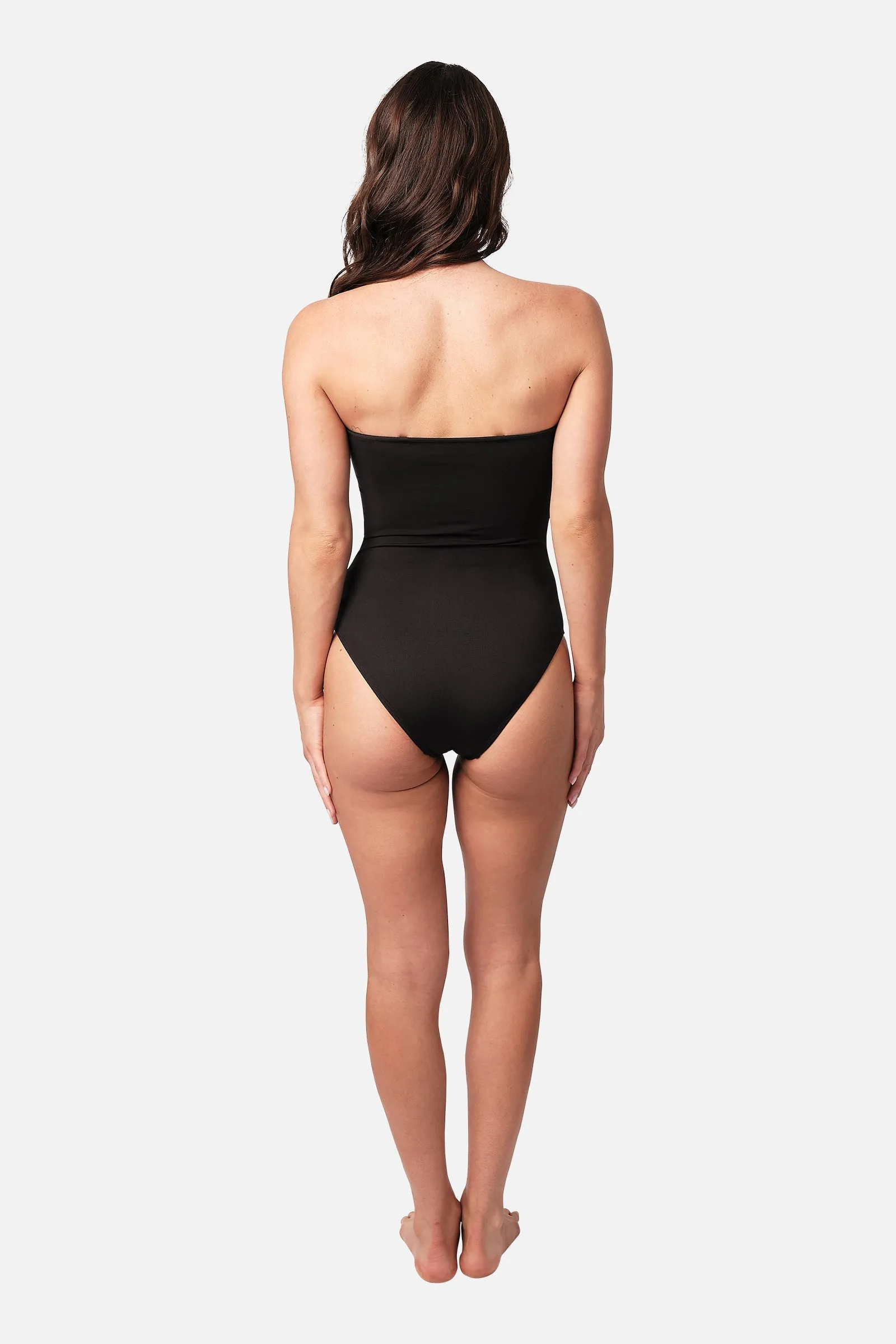 Classic Strapless One Piece BLACK