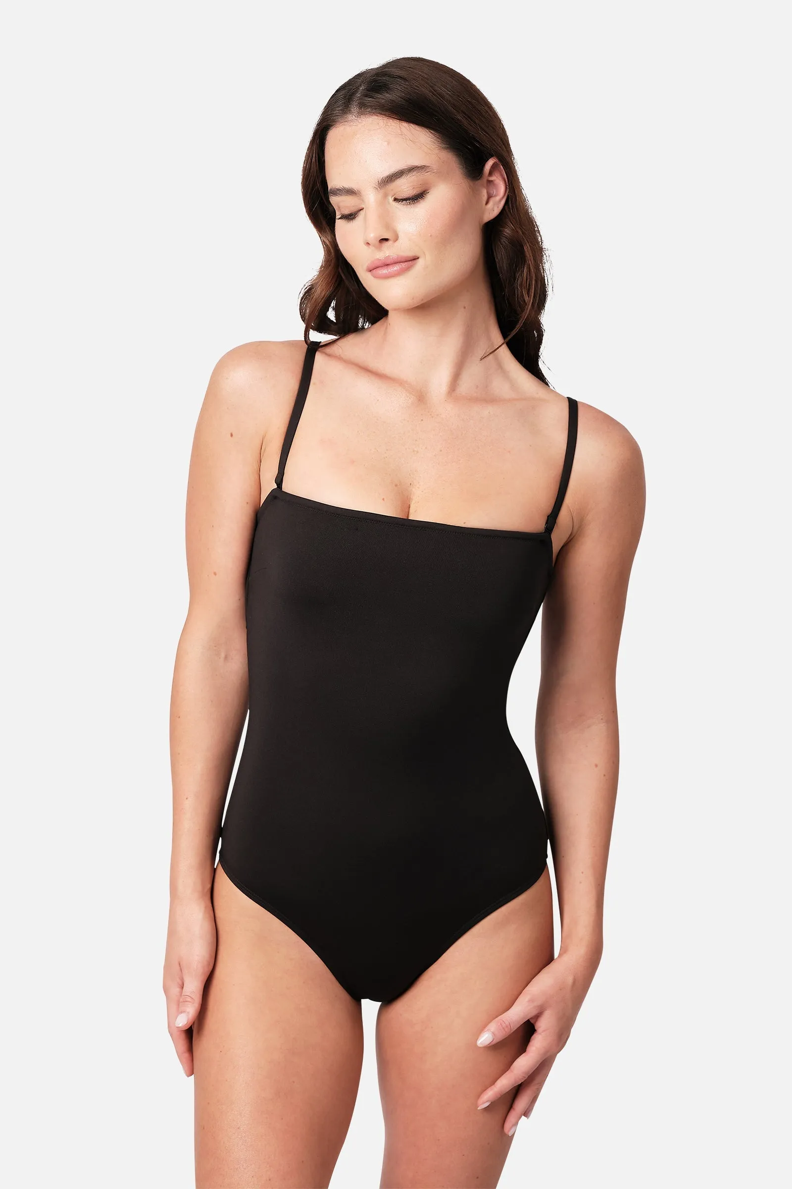 Classic Strapless One Piece BLACK