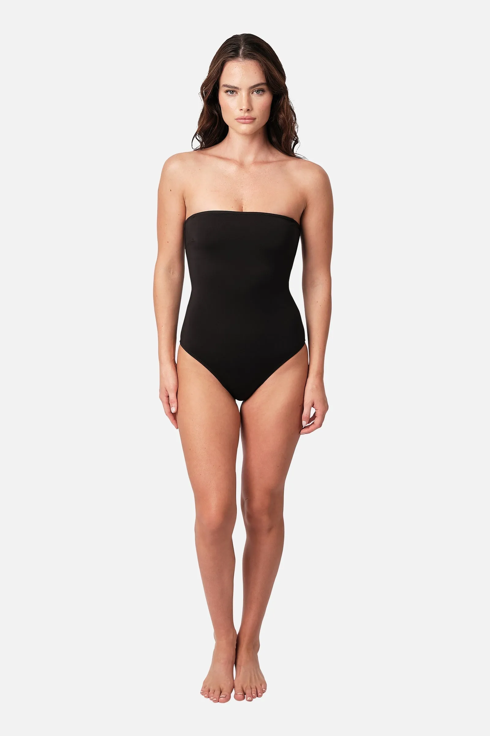 Classic Strapless One Piece BLACK