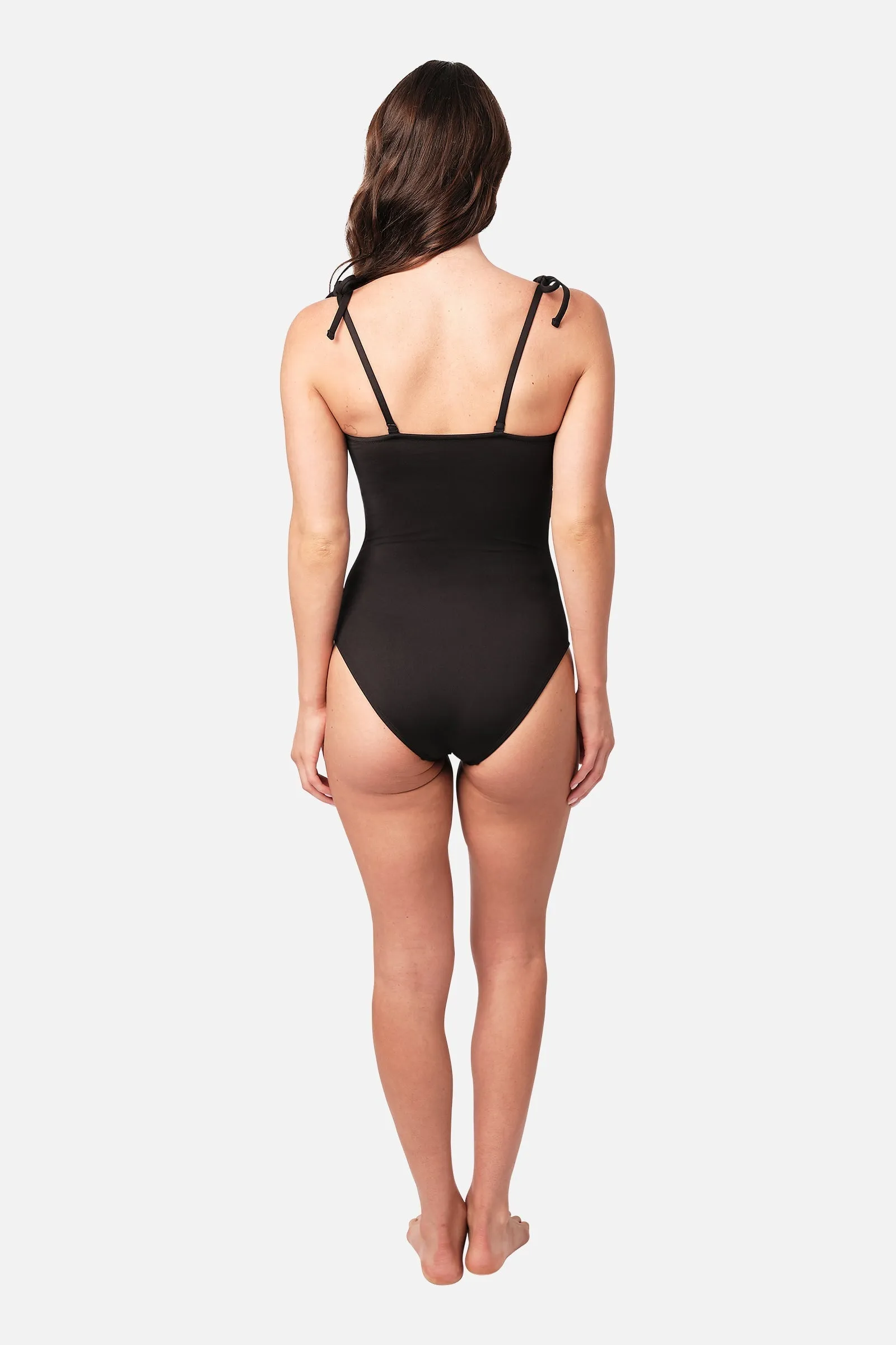 Classic Strapless One Piece BLACK