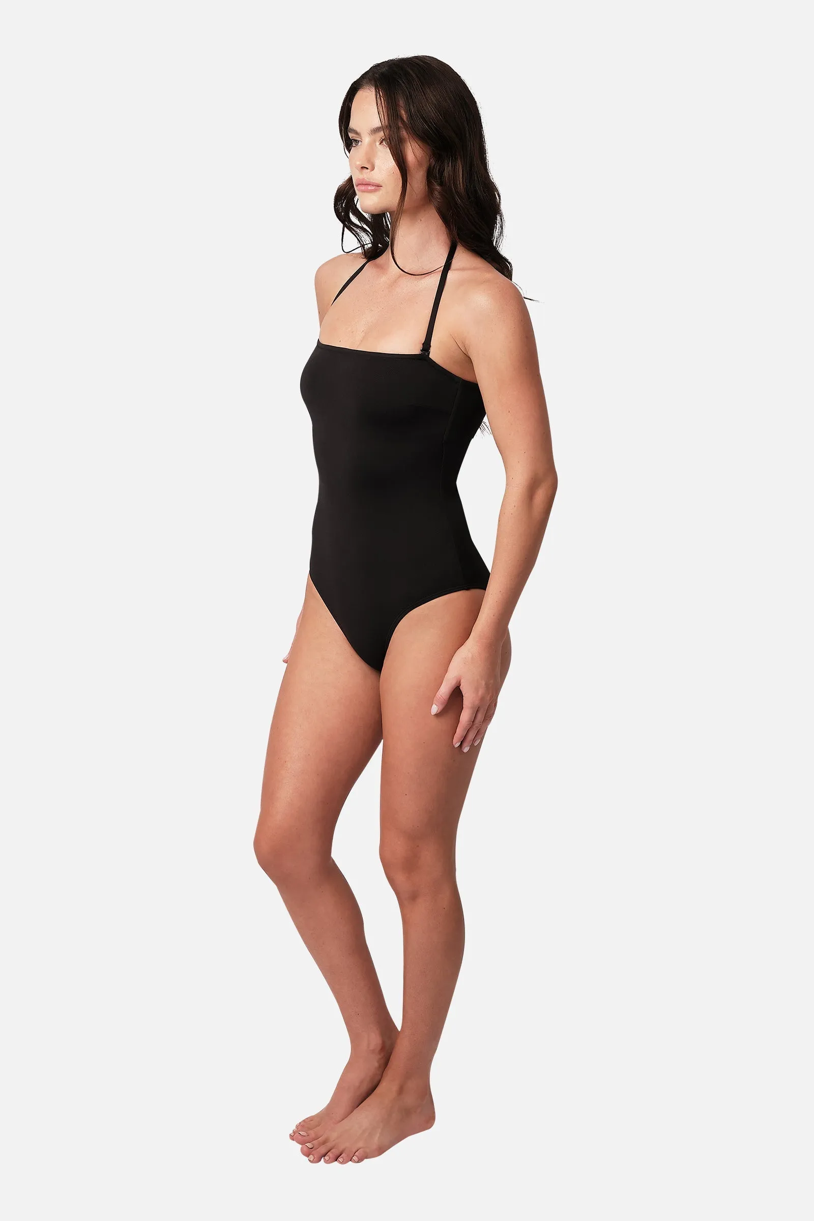 Classic Strapless One Piece BLACK