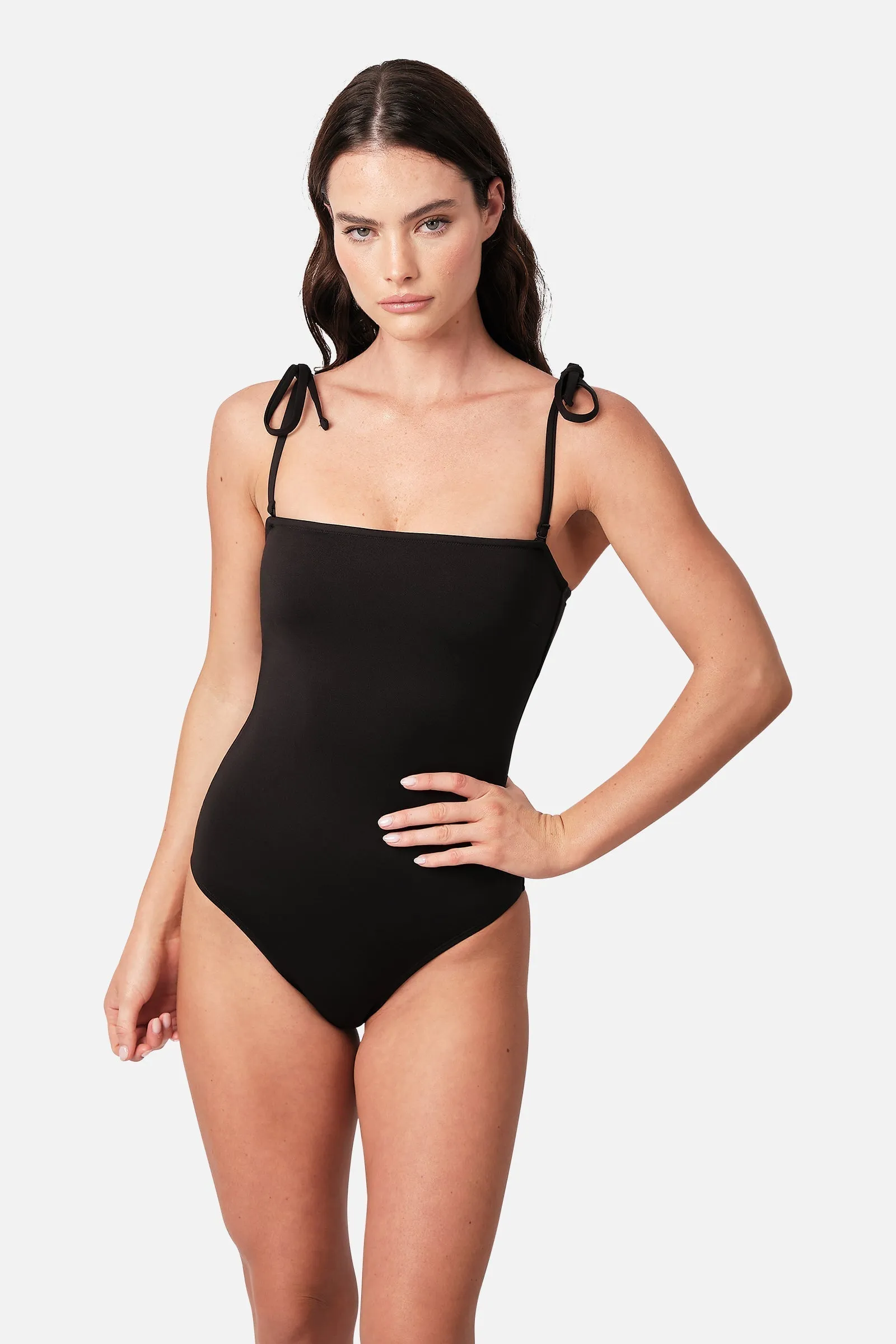 Classic Strapless One Piece BLACK
