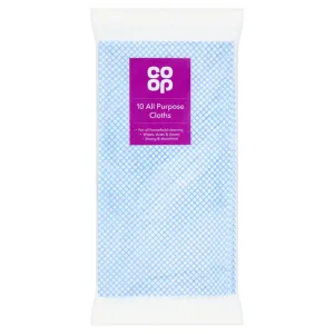 Co-Op All purpose Cloths 10s