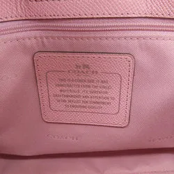 Coach Stanton Carryall Leather Tote 26 Petal Shoulder Bag Handbag Pink New