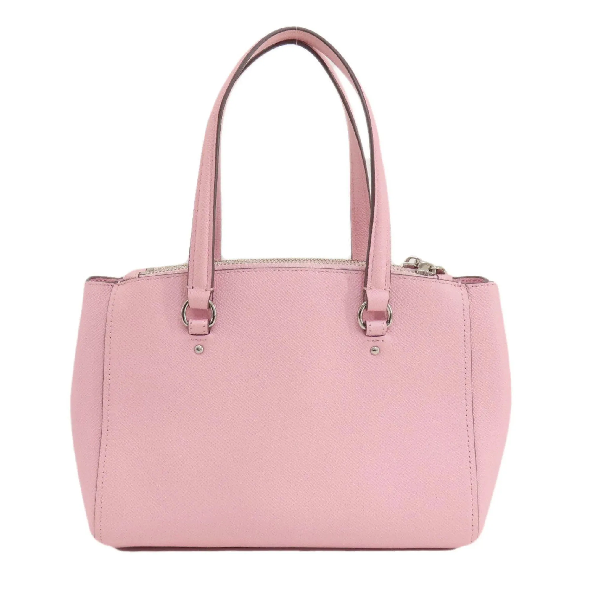Coach Stanton Carryall Leather Tote 26 Petal Shoulder Bag Handbag Pink New