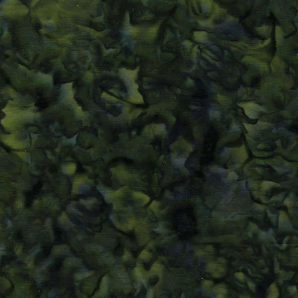 Coastline Bali Batiks Dark Green
