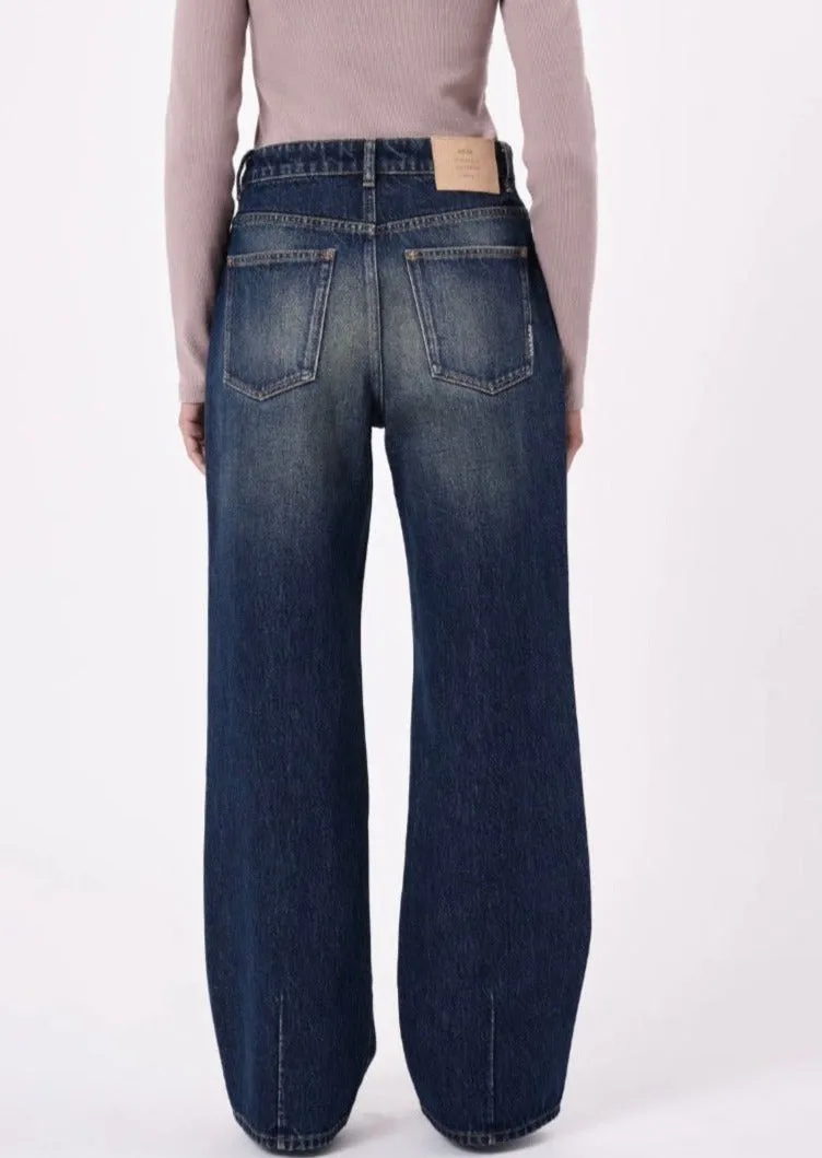 Coco Relaxed Omen Dark Vintage Indigo