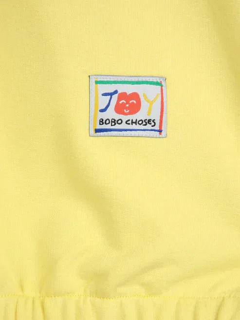Color Block Relaxed Sweatshirt | Yellow Multi