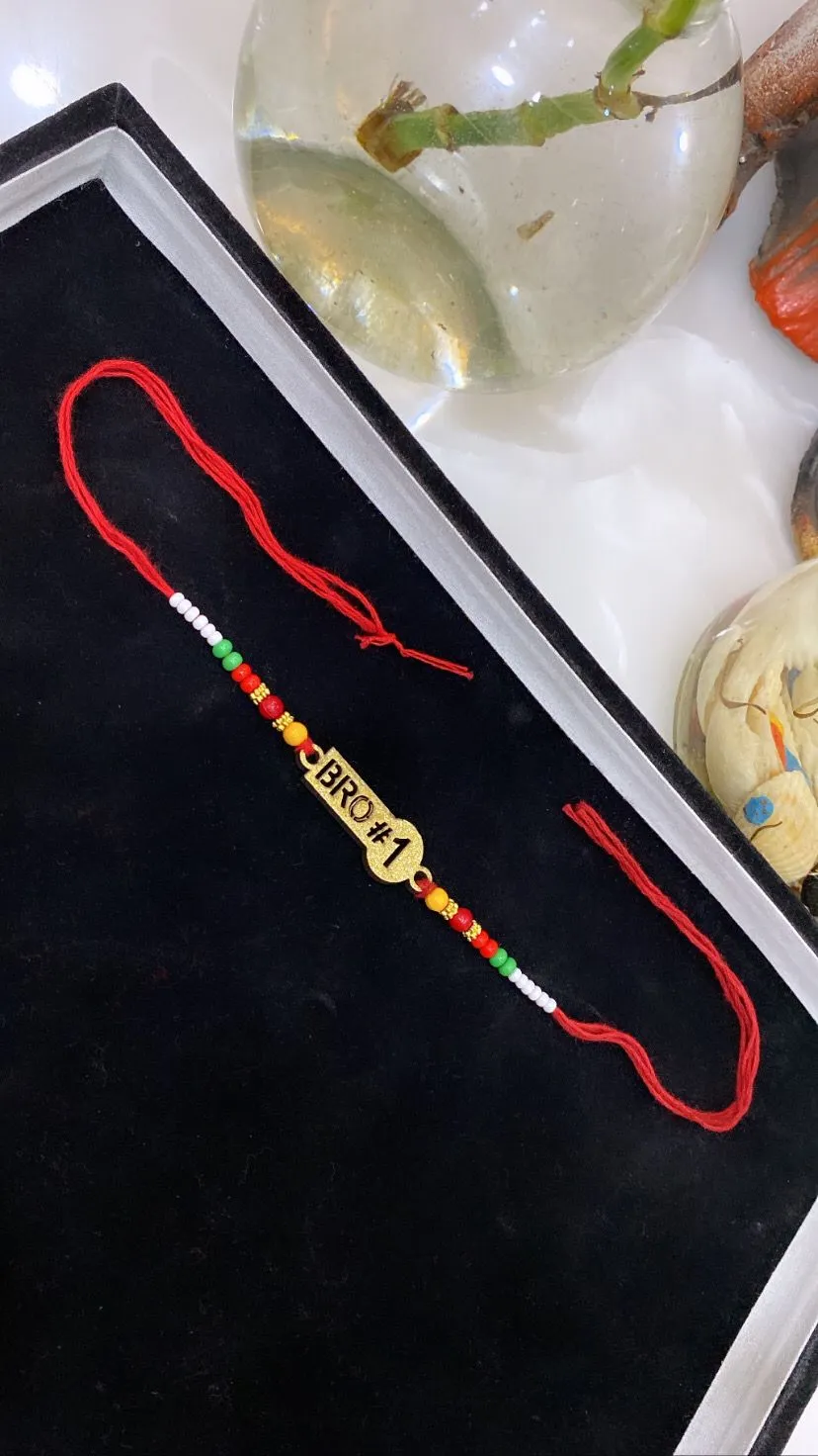 Combo of 3 Wooden Bro No1 Pubg Bhai Rakhi