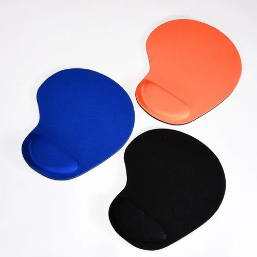 Comfortable Wrist Rest Mouse Pad (Black)