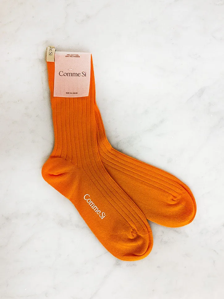 Comme Si Yves Sock, Tangerine