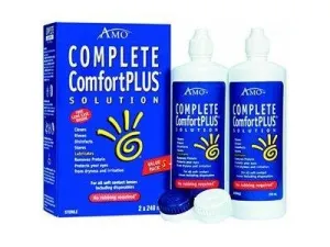 Complete Easy-Rub Solution 2 X 240ml & Lens Case