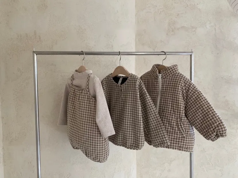 Corduroy Padded Fleece-Lined Jacket