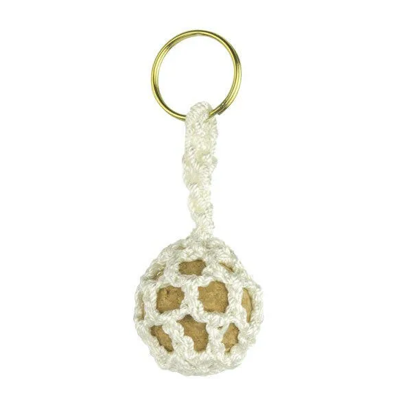 Cork Floating Ball Keyring