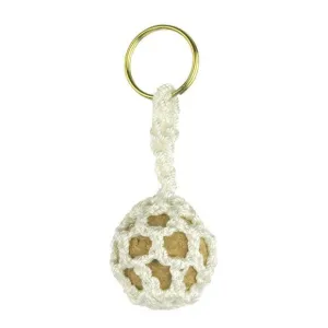 Cork Floating Ball Keyring