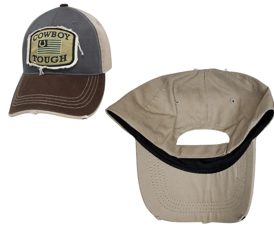 Cowboy Tough Flag Cap