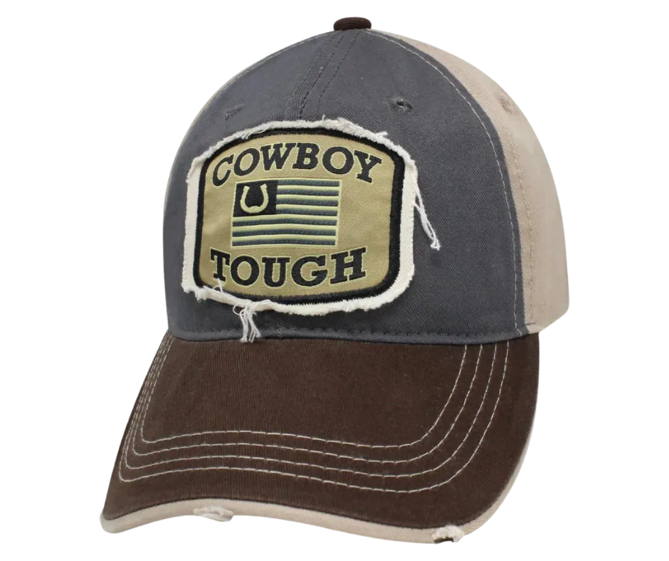 Cowboy Tough Flag Cap