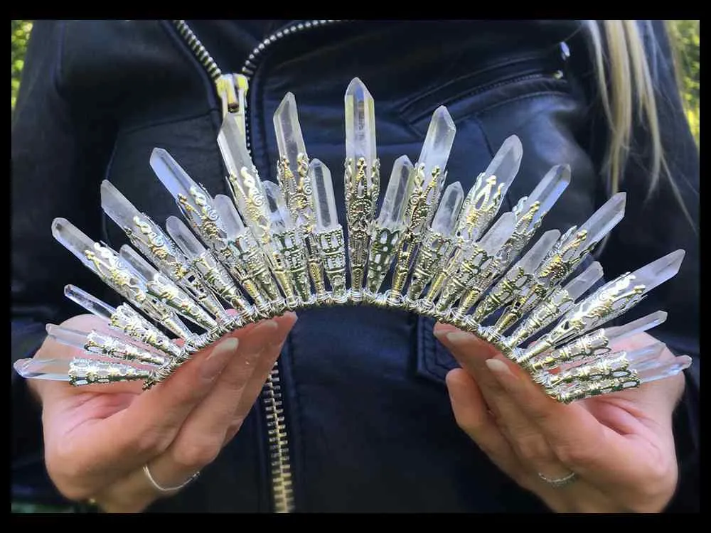 Curved Air Crystal Crown