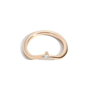 Curved Band With Pear