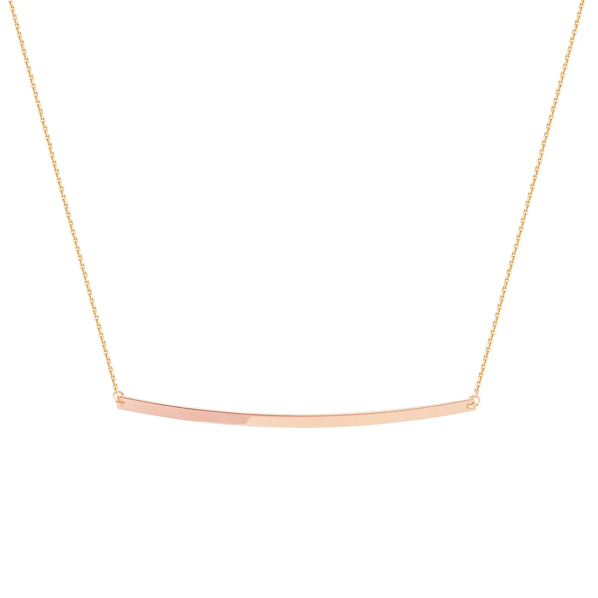 Curved Bar Necklace