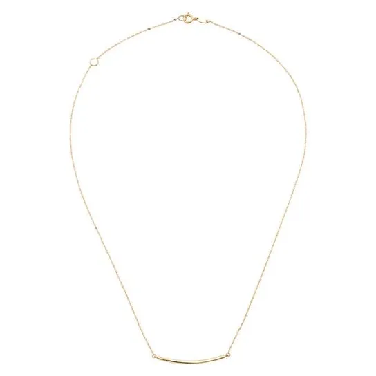 Curved Bar Necklace