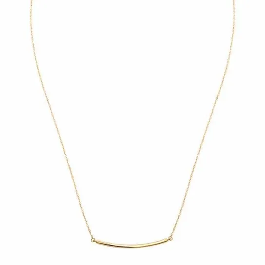 Curved Bar Necklace