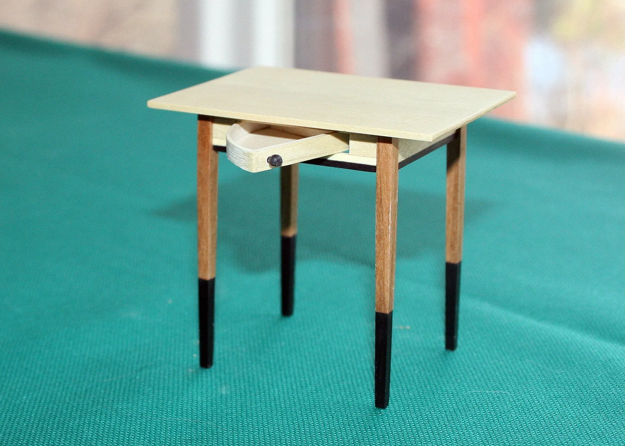 Curved Drawer Table