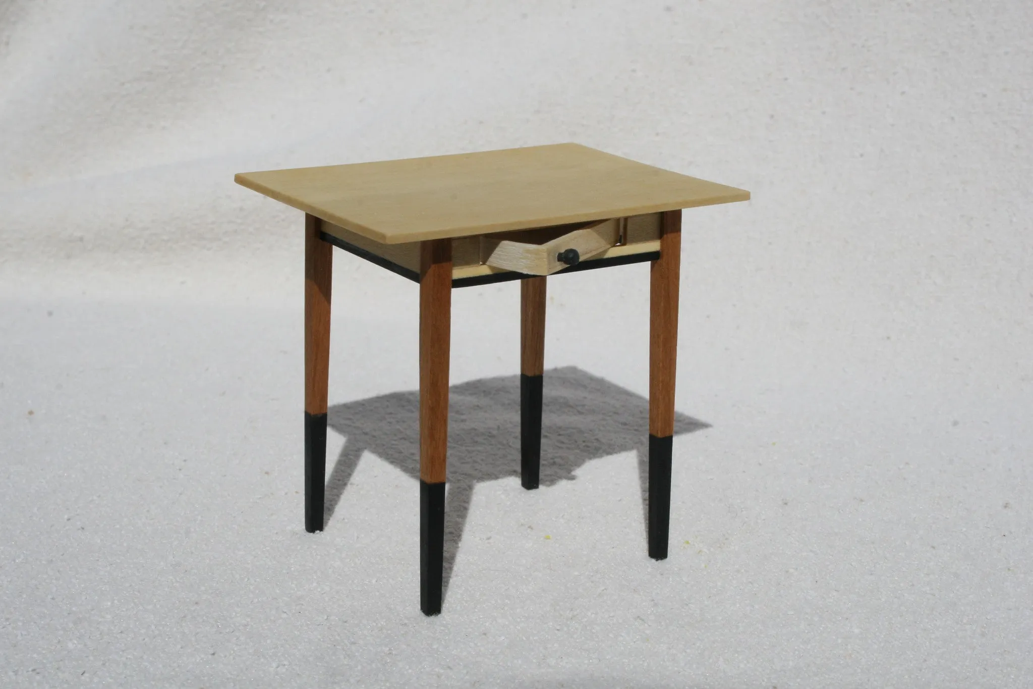 Curved Drawer Table