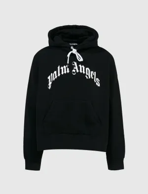 CURVED LOGO HOODIE