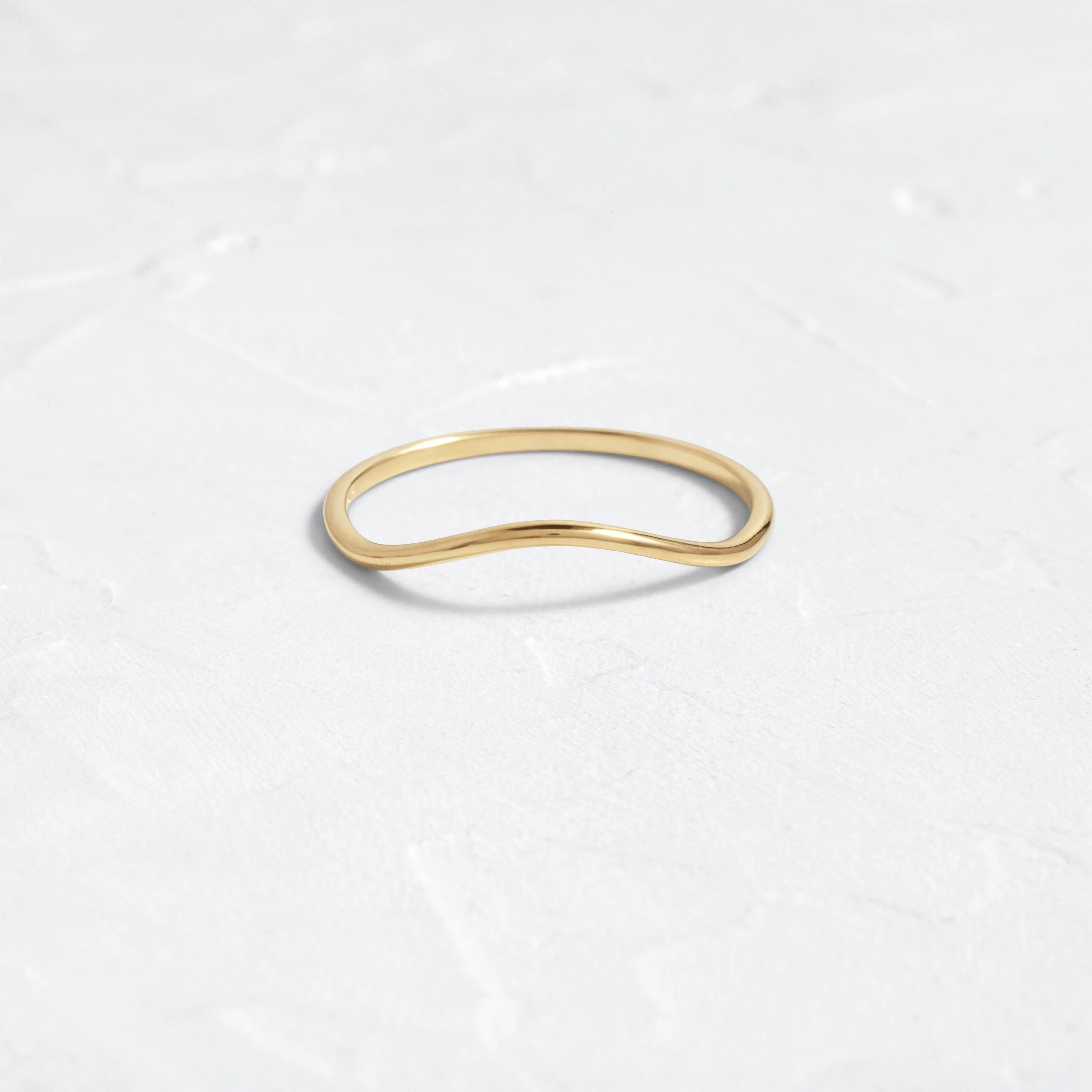 Curved Pairing Band - Hidden