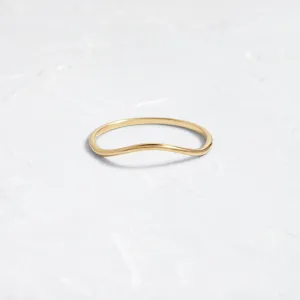 Curved Pairing Band - Hidden