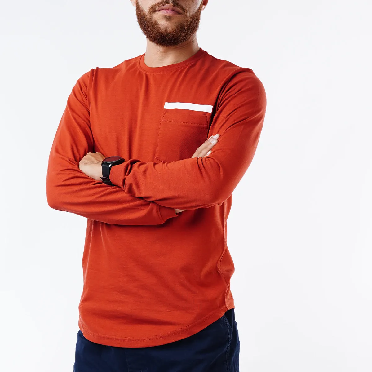 Curved Pocket Print