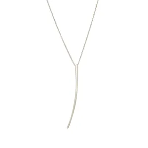 curved stake pendant